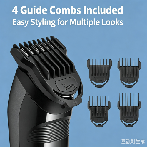 Multifunctional Electric Hair Clipper Set, Hair Carving Trimmer, Shaver & Nose Hair Trimmer All‑in‑One Kit