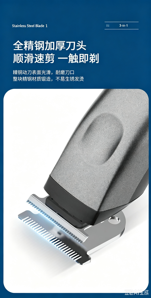 Multifunctional Electric Hair Clipper Set, Hair Carving Trimmer, Shaver & Nose Hair Trimmer All‑in‑One Kit