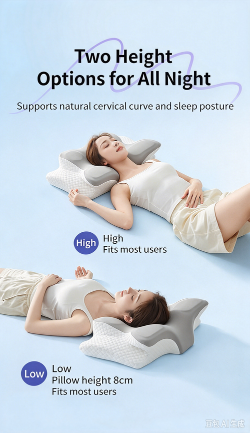 utterfly Ergonomic Memory Foam Pillow | Relieve Neck Pain & Enjoy Better Sleep