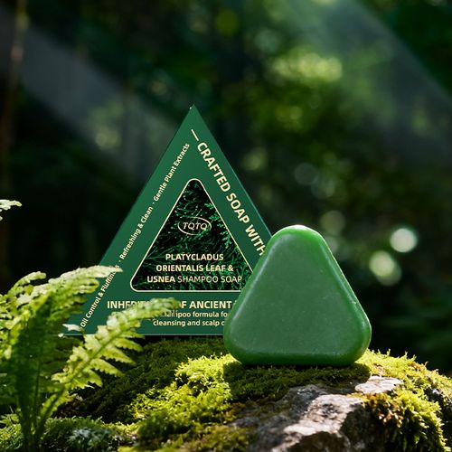 4 Bars Traditional Herbal Shampoo Bar, Cloud-Like Rich Lather, Nourish Hair & Long Lasting Fragrance