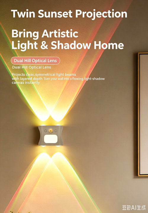 Motion Sensor RGB Wall Light, 16 Colors & 3 Color Temperatures, No Drill Magnetic Mount