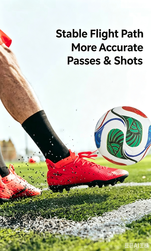 Professional Match‑Level Soccer Ball｜Stable Flight Path for Accurate Passes & Shots, Wear‑Resistant PU Outer Skin