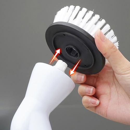 6-in-1 2000mah Electric Cleaning Brushwireless Electric Rotary Clean Brush Shower Cleaning Brush Kitchen Bathroom Home New