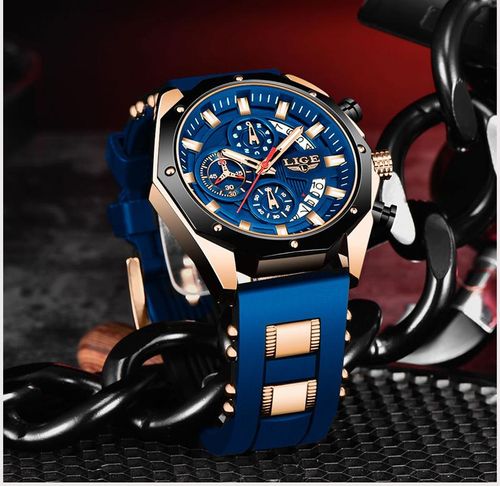 Men Fashion Watches Waterproof Men's Sport Quartz Watch