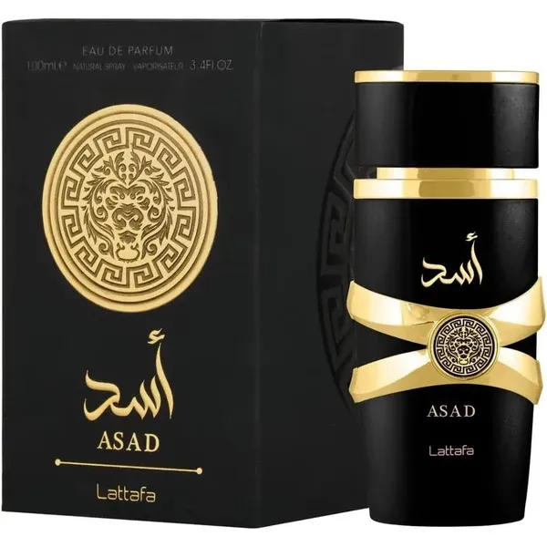 2PCS Lattafa Asad Eau De Parfum - 100ml*2