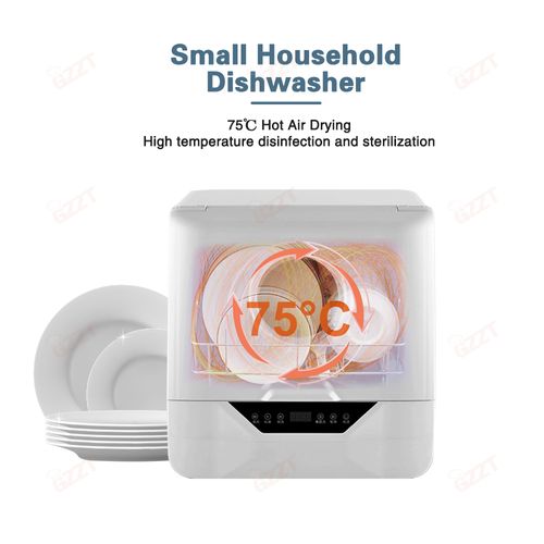 Mini Dish Washing Machine Large Capacity Automatic Intelligent Washing Desktop Dishwasher
