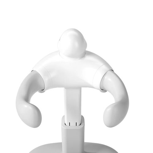 Portable Non-slip Duck Shaped Baby Bath Racks  Shower Helper Handle  Adjust Length   Send a stool!