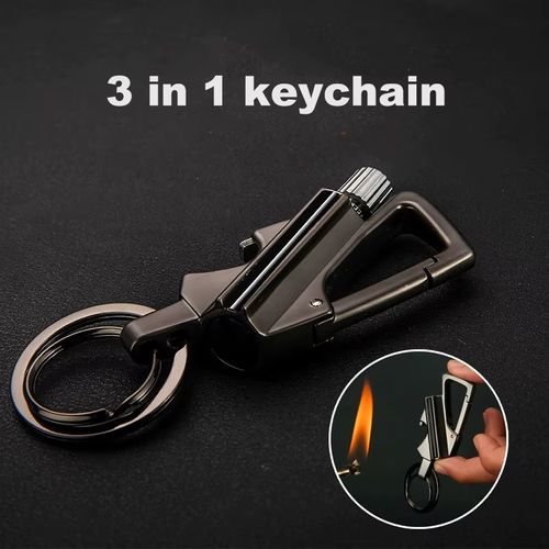 2025 Portable Outdoor Matches Multi-functional Camping Matches Waterproof Outdoor Survival Tool Keychain