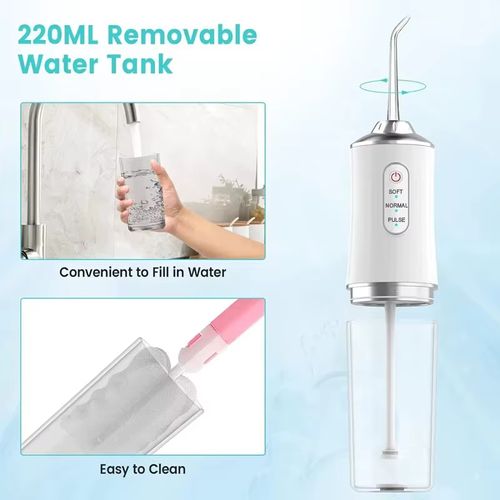 Smart electric water flosser
