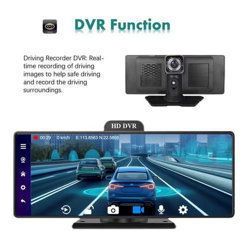 4K Wireless Carplay Screen Dash Cam