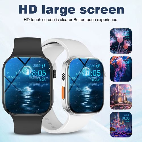2.02 HD Smart Watch, Wireless Call, Notifications, Fitness & Music Control