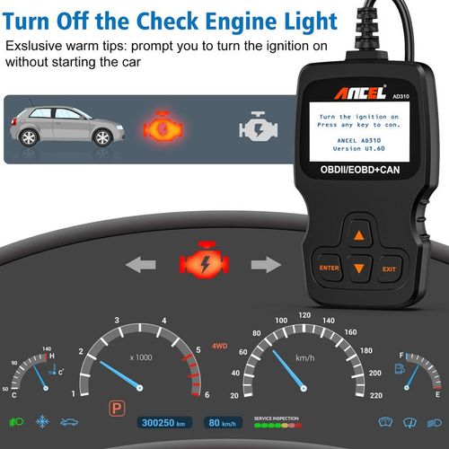 ANCEL AD310 OBD2 Scanner Car Engine Fault Code Reader