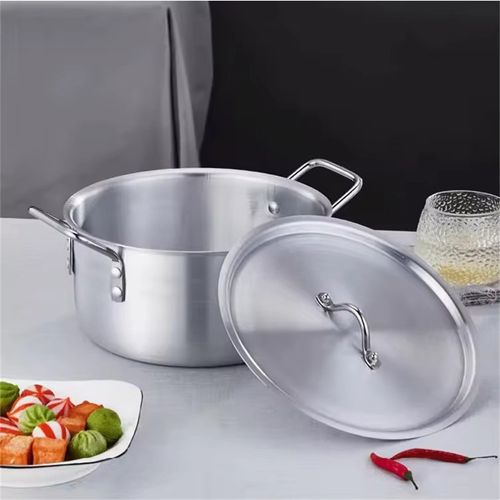 5PC Aluminum Casserole Cooking Pots Soup Pots Cookware Set