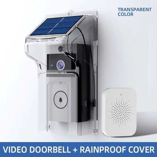 🔔 Solar Wireless Video Doorbell & Indoor Chime