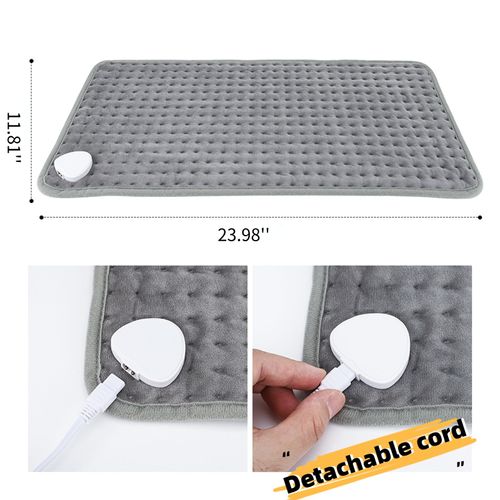 Electric Heated Ultra Soft Cozy Fast Heating Blanket 30X60CM