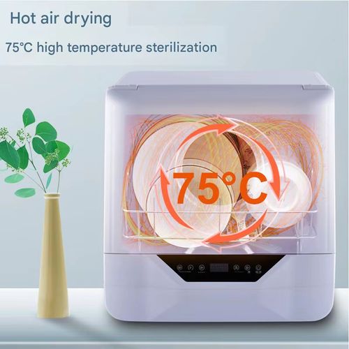 Mini Dish Washing Machine Large Capacity Automatic Intelligent Washing Desktop Dishwasher