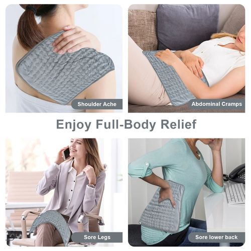 Electric Heated Ultra Soft Cozy Fast Heating Blanket 30X60CM