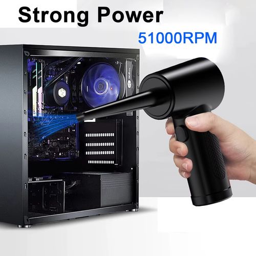 Cordless Air Duster Electric 51000RPM Wireless Dust Gun Compressed Air Blower
