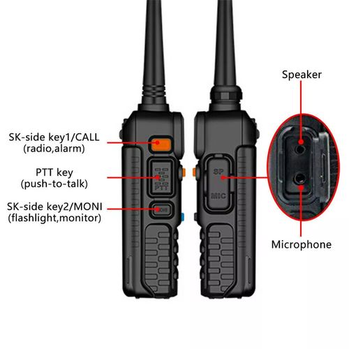 Baofeng UV-5R Dual Band Two Way Handheld Walkie Talkie