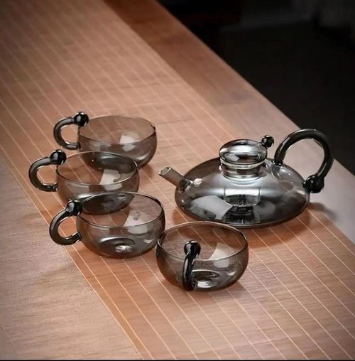 Modern and elegant glass teapot ceramic stove teapot
