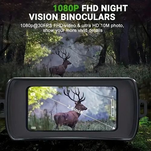 4K HD 10x Digital Night Vision Zoomable Binoculars