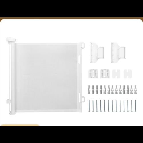 Super wide pet door for children, retractable