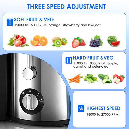 Large Centrifugal Juicer Machine with Wide Mouth