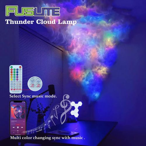 6M Thundercloud Storm Ceiling Light