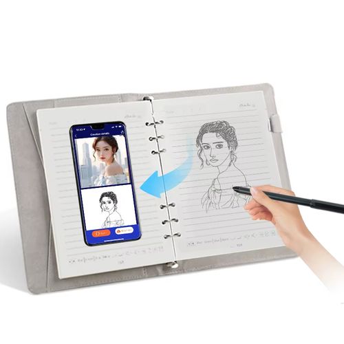 Hot New Product Ai Notebook Smart Pen Ai Document Correction High Efficiency Office Reusable Smart Diary Notebook AI Software