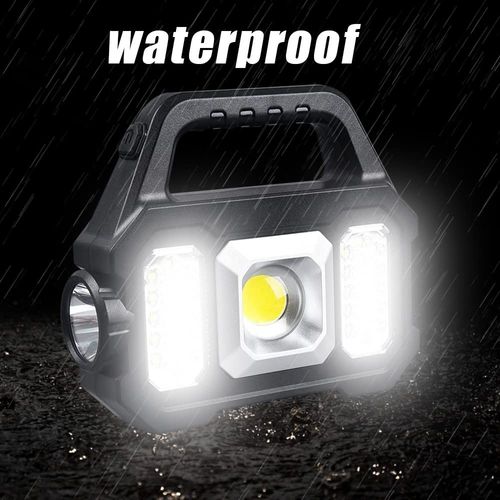 2 PCS Portable Rechargeable Waterproof Solar LED Light