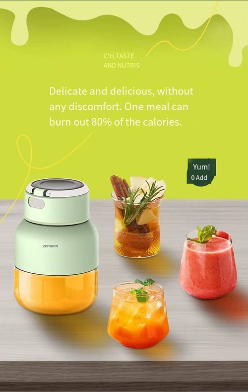 Blender Cup Electric Juicer Mini Portable Automatic Juicer Cup for Outdoor Sport Dual Use Water Bottle