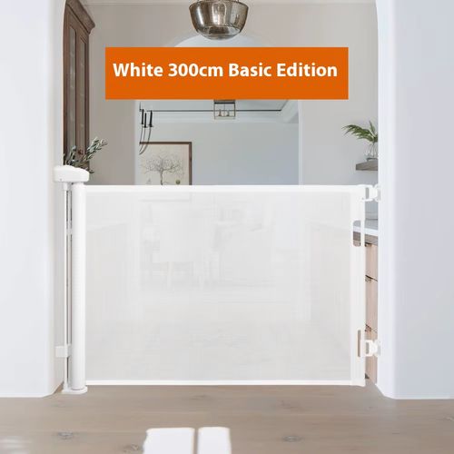 Super wide pet door for children, retractable