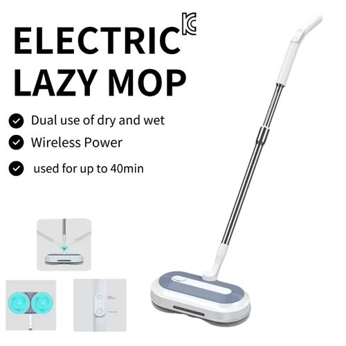 Wireless Rechargeable Water Spray Electric Mop, Easy To Operate