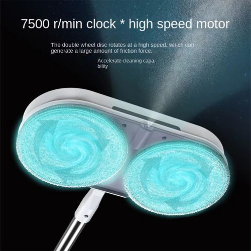 Wireless Rechargeable Water Spray Electric Mop, Easy To Operate