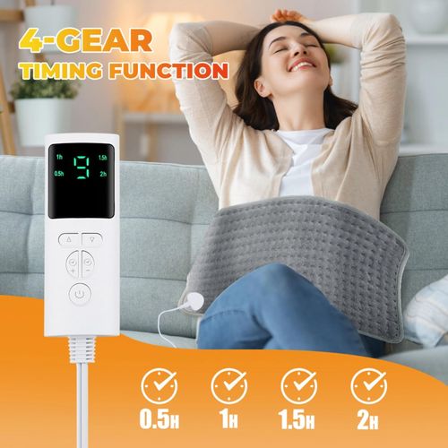 Electric Heated Ultra Soft Cozy Fast Heating Blanket 30X60CM