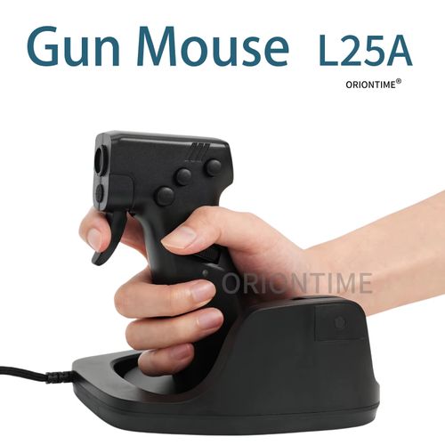 FPS handgun grip gaming mouse