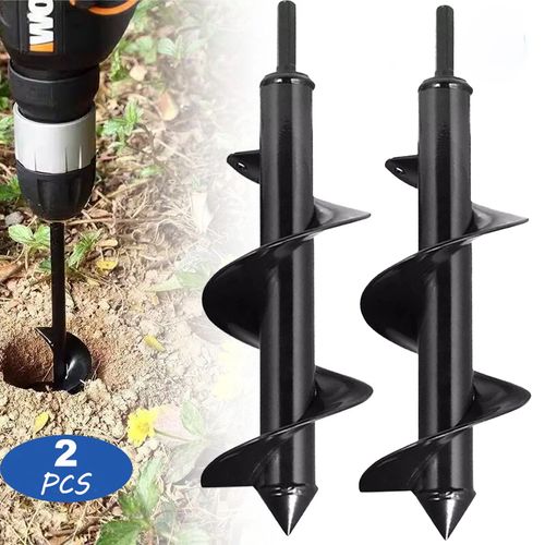 🎉Flash Deals! Buy 1 Get 1 Free🎉 Garden Planting Auger Spiral Hole Drill Bit