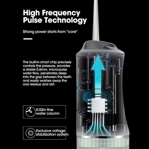 Smart electric water flosser