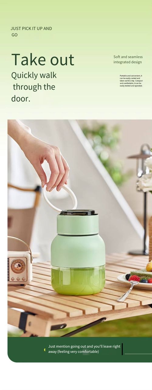 Blender Cup Electric Juicer Mini Portable Automatic Juicer Cup for Outdoor Sport Dual Use Water Bottle