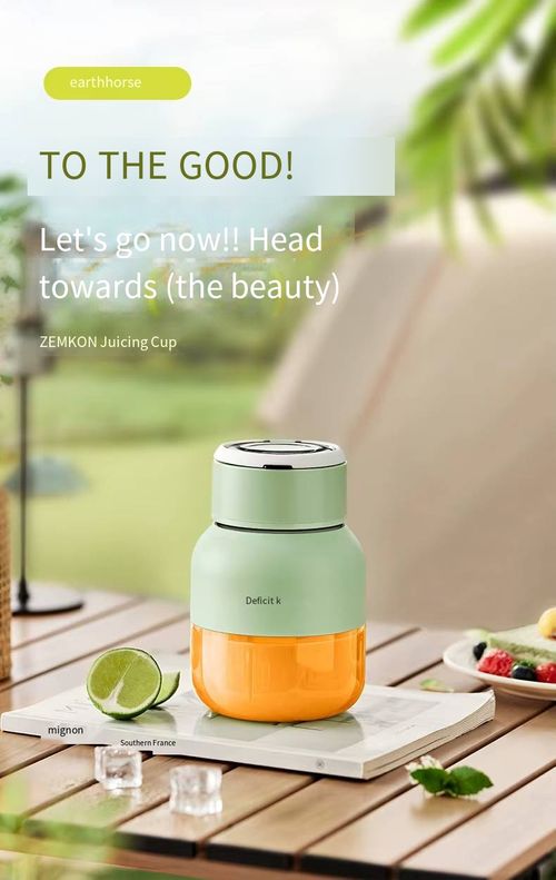 Blender Cup Electric Juicer Mini Portable Automatic Juicer Cup for Outdoor Sport Dual Use Water Bottle