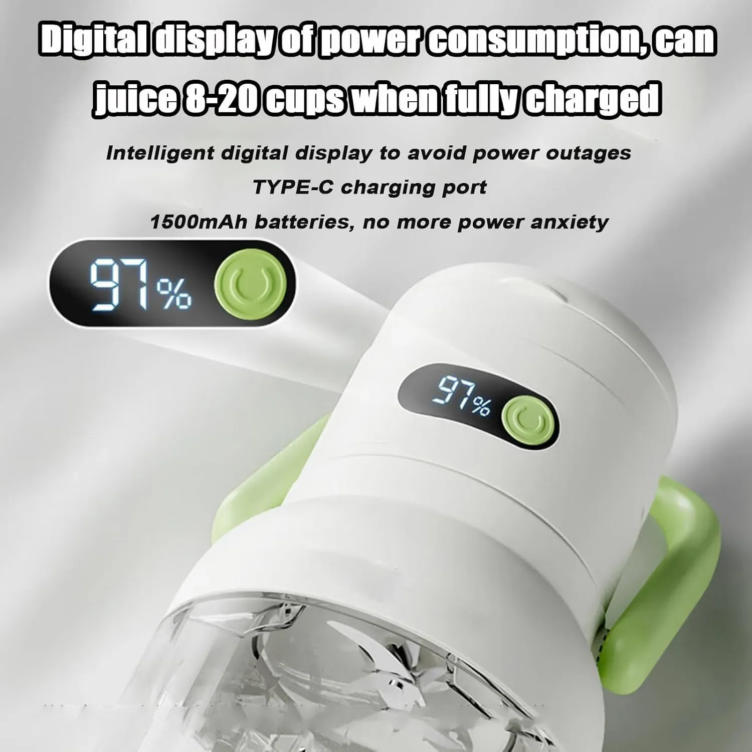 Portable Juicer Small Household Multi-function Wireless Charging Ton Barrel