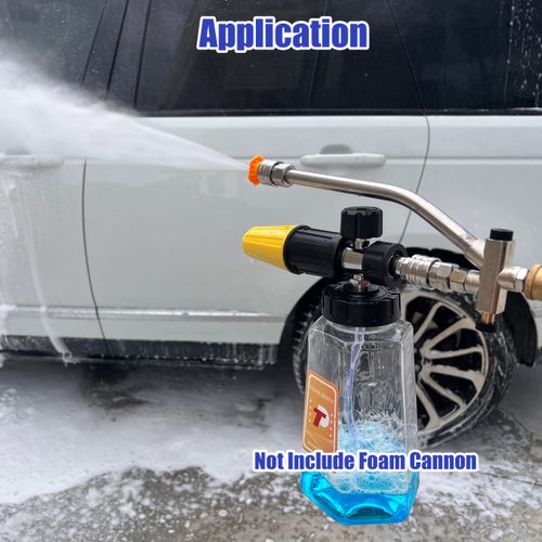 Car Foam Dual-Connector Car Wash Sprayer, High Pressure Car Washing Tool