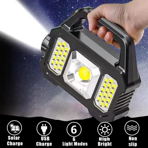 2 PCS Portable Rechargeable Waterproof Solar LED Light