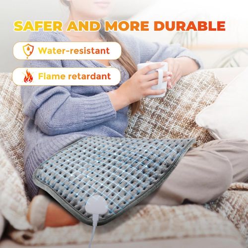 Electric Heated Ultra Soft Cozy Fast Heating Blanket 30X60CM