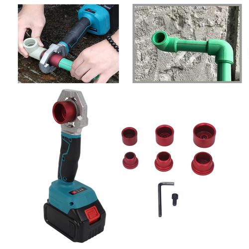 PPR Plastic Welding Machine Melting Soldering Device Rechargeable  with two batteries