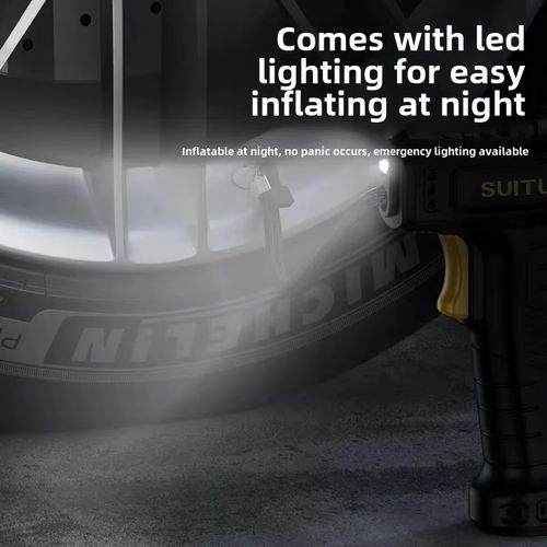 Digital Wireless Car Tire Inflator, Multifunctional Inflator for Cars Trucks Balls