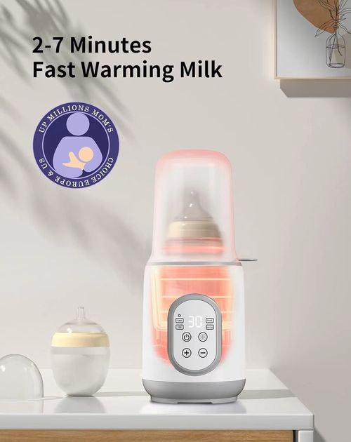 Multi-function Baby Nursing Bottle Heater Sterilizer Fast Breast Milk Bottle Warmer with Accurate Temperature Control