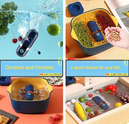 Portable Wireless Fruit and Vegetable Washing Machine