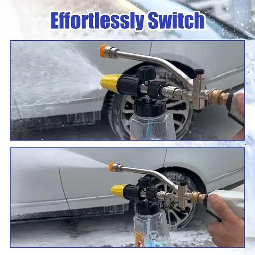 Car Foam Dual-Connector Car Wash Sprayer, High Pressure Car Washing Tool