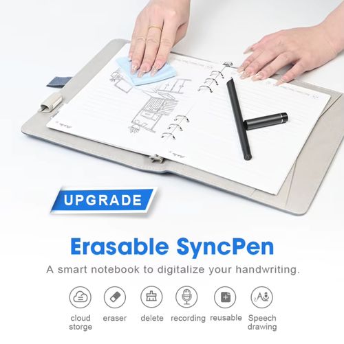 Hot New Product Ai Notebook Smart Pen Ai Document Correction High Efficiency Office Reusable Smart Diary Notebook AI Software